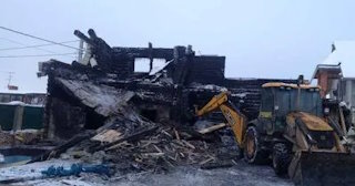 Демонтаж сгоревших зданий в Южноуральске | Сварной-Жрк - снос после пожара от 1034 рублей