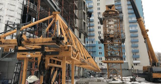 Демонтаж башенного крана в Южноуральске - услуги по демонтажу от Сварной-Жрк от 1551 руб.