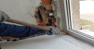 Демонтаж окон в Южноуральске: цена от 1551 руб. - Сварной-Жрк